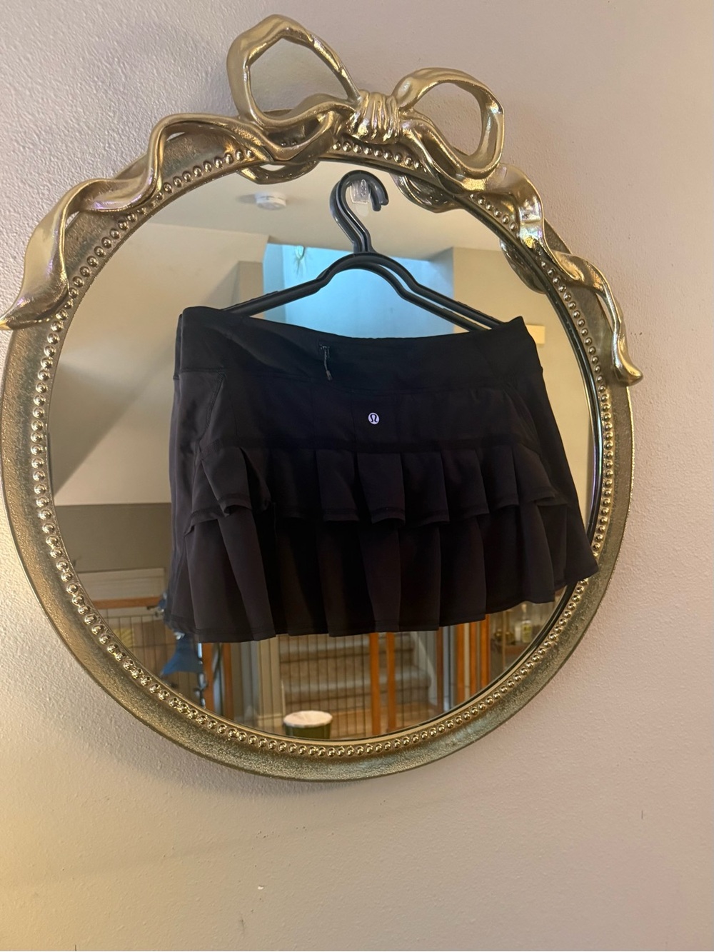 Lululemon Athletica Pace Setter Ruffle Skirt